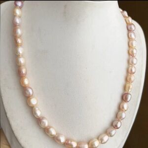 Elegant Genuine Pearl Necklace